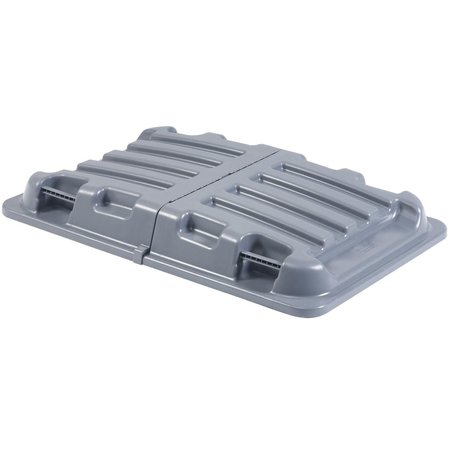 GLOBAL INDUSTRIAL Lid, 31 W/Dia, Gray, Plastic 984612